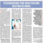 Telemedicine for healthcare sector in INDIA