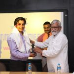 Felicitation of Bhavesh Sharma at MGM ICE